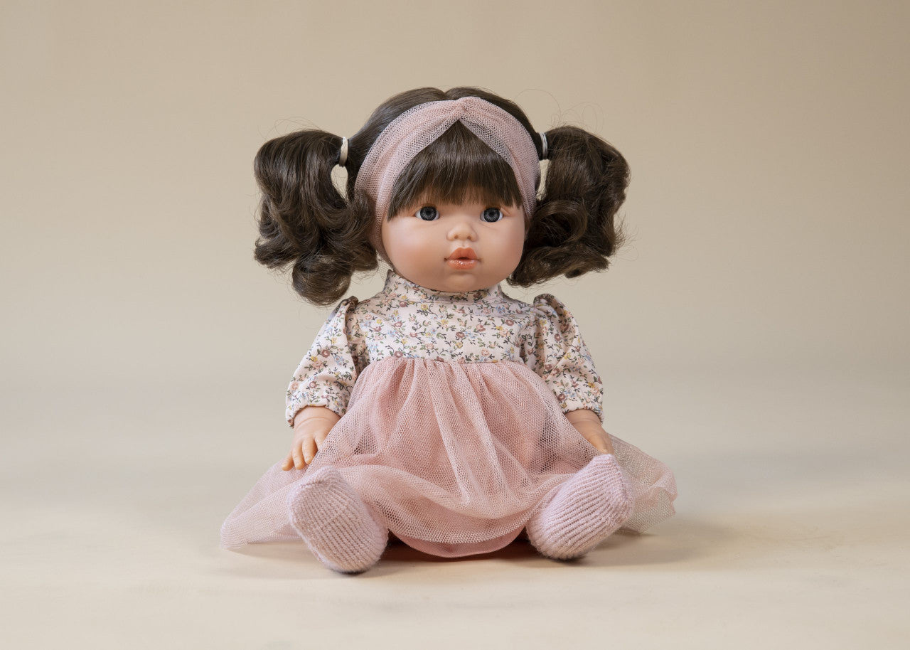 Mini Colettos – Brunette Girl Doll - Aria 34cm