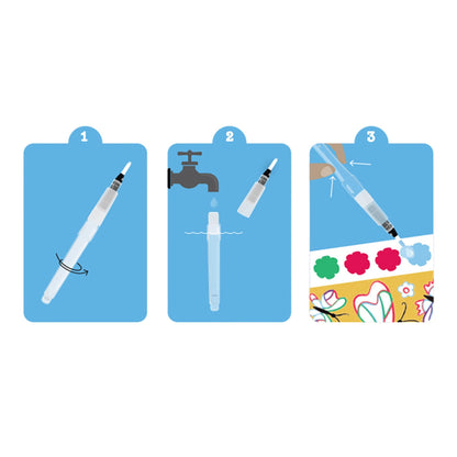 Tiger Tribe Paint-a-Picture Set: Butterflies & Flowers