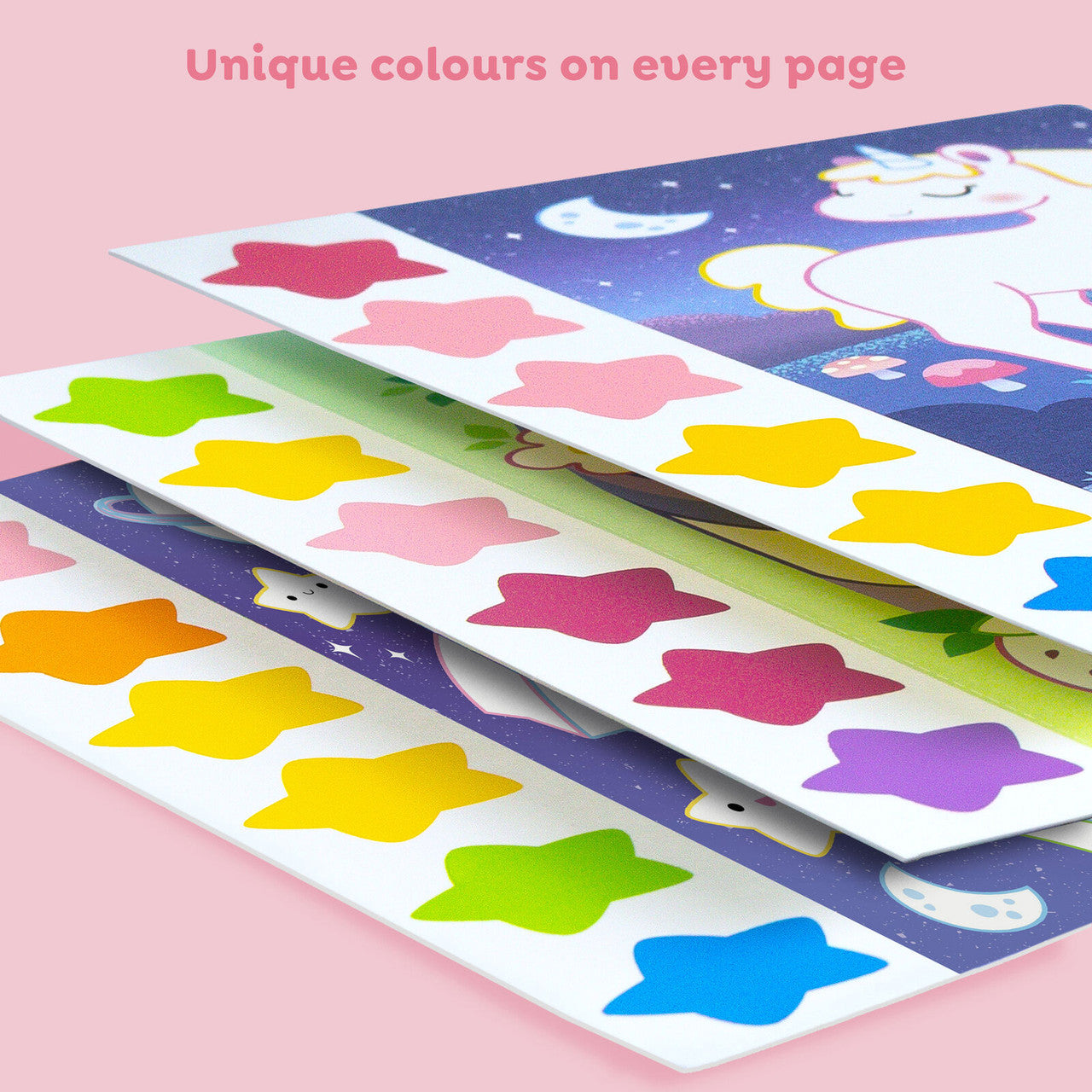 Tiger Tribe Paint-a-Picture Set: Unicorn Skies