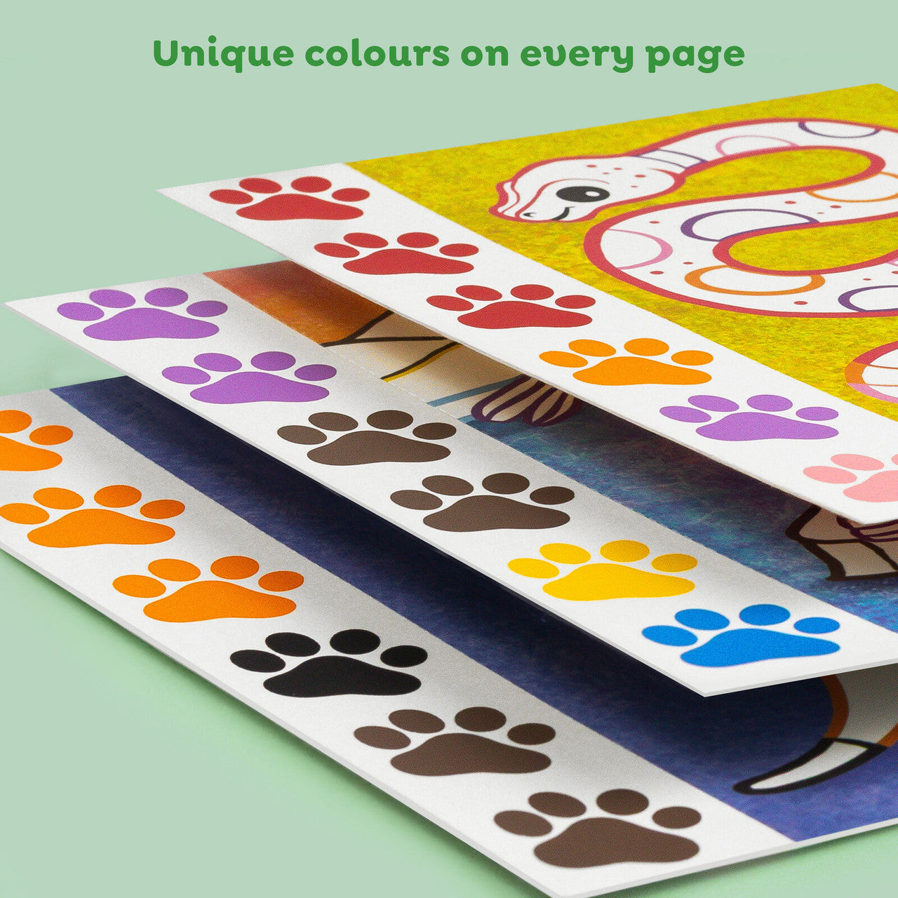 Tiger Tribe - Paint-a-Picture Set: Wild Animals