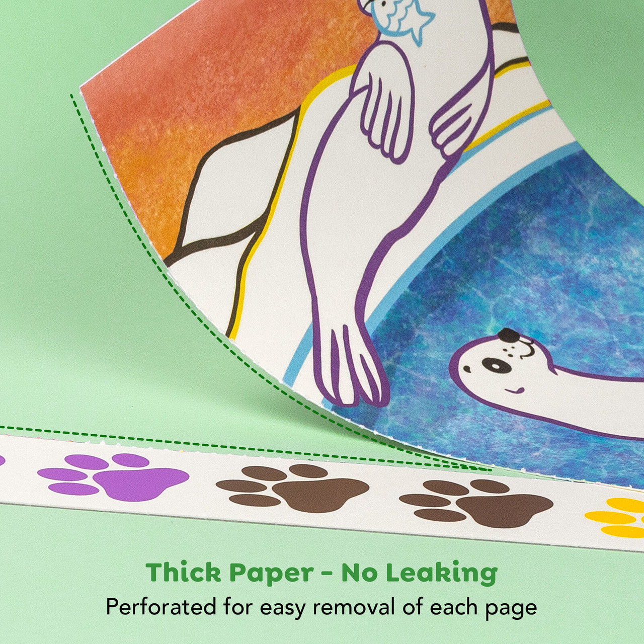 Tiger Tribe - Paint-a-Picture Set: Wild Animals