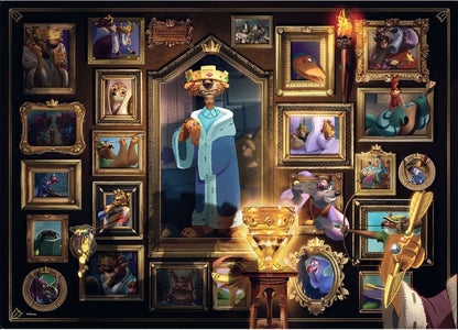 Ravensburger 1000pc - Disney Villainous King John Puzzle