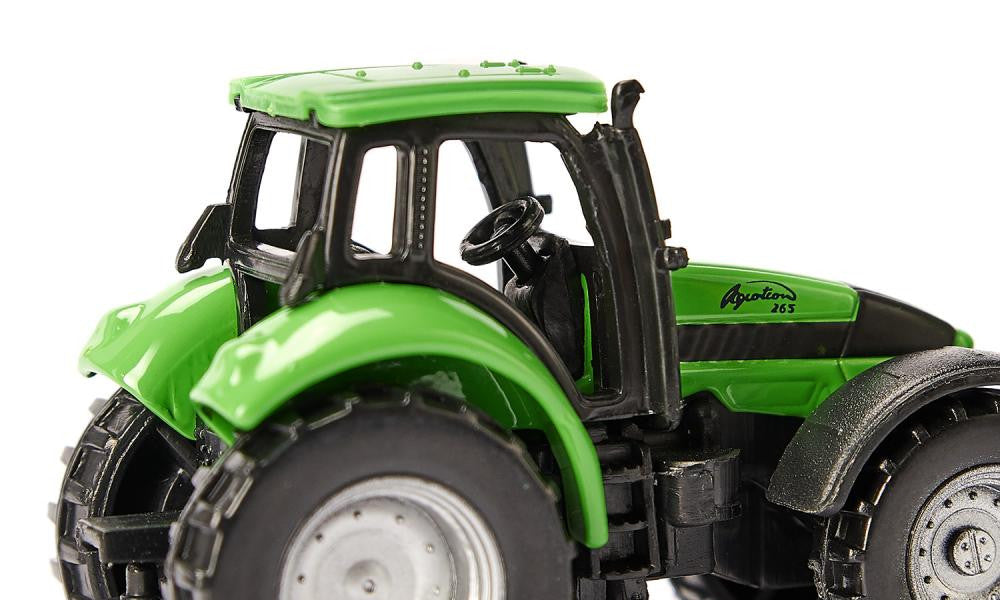 Siku - 1606 - DEUTZ-FAHR with Fortuna 4-Wheel-Trailer