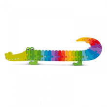 New Classic Toys - Rainbow Crocodile Alphabet Puzzle