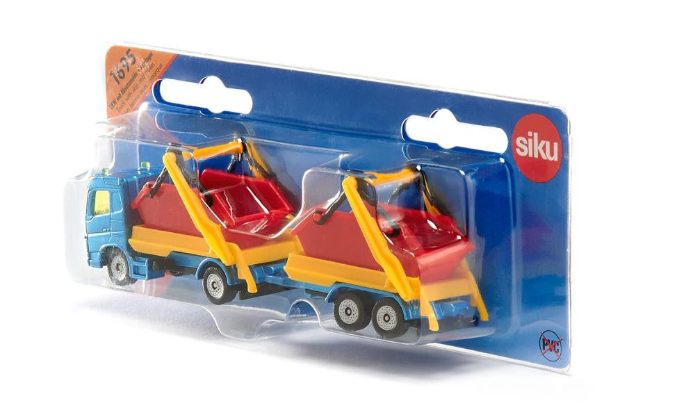 Siku - 1695 - HGV with Skip and Trailer