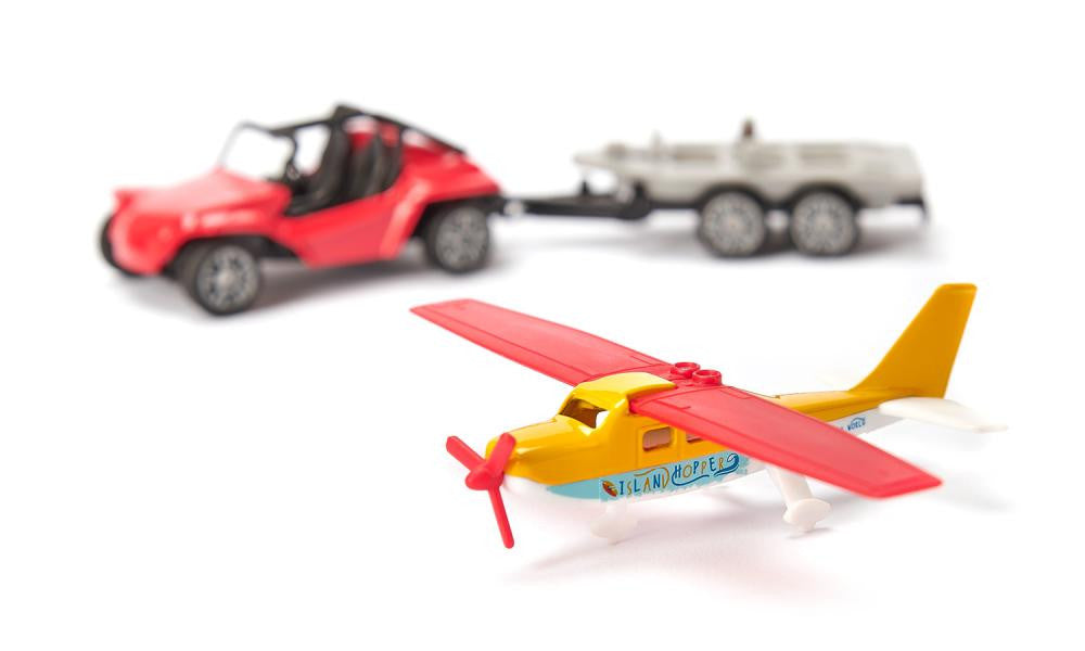 Siku - 1696 - Buggy with Sporting Airplane