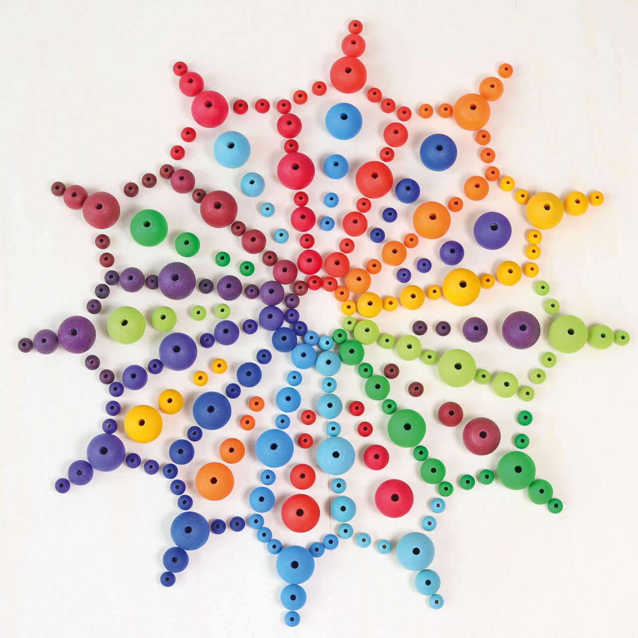 Grimm’s 96 Large Wooden Beads