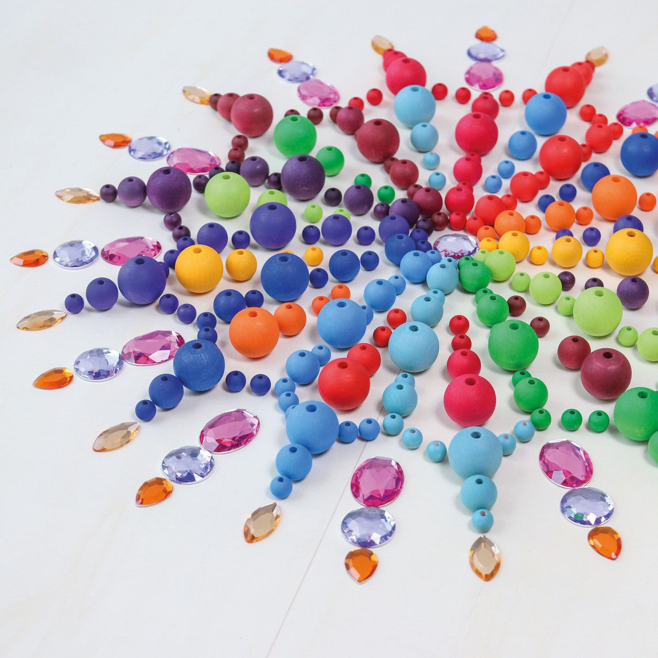 Grimm’s 480 Small Wooden Beads