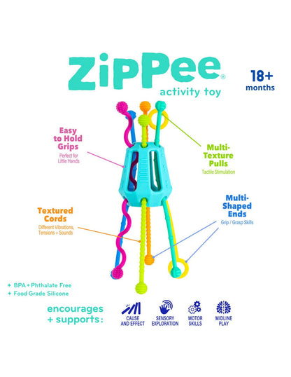 Zippee sensory baby toy