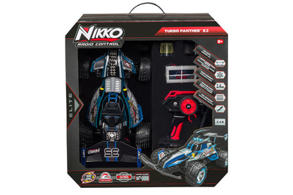 Nikko Turbo Panther X2 Blue RC Buggy 41cm