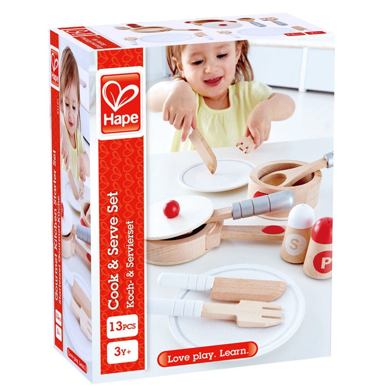Hape - Cook and Serve Set