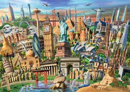 Ravensburger 1000pc - World Landmarks Puzzle