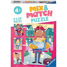 Ravensburger 3x24pc - Job Swap Mix & Match Puzzle