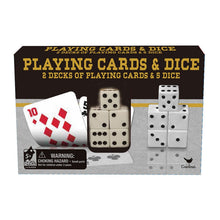 Classic Playing Cards 2pk & 5 Dice