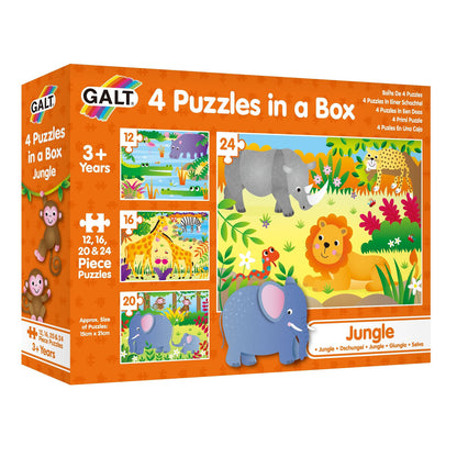 Galt - Four Puzzles In A Box - Jungle