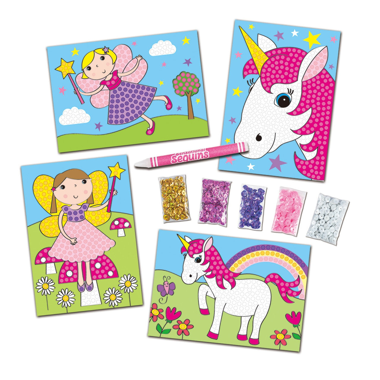 Galt - Sensational Sequins - Fairies and Unicorns