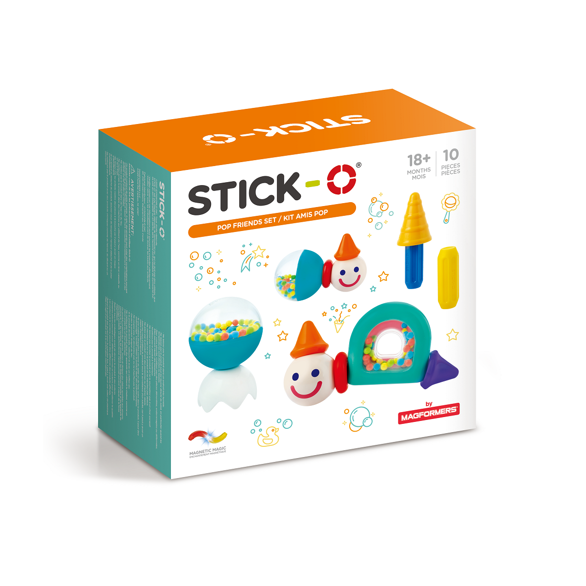 Magformers Stick-O - Pop Friends Set 10pc