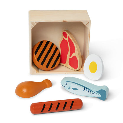 Melissa & Doug - Wooden Food Groups – Protein