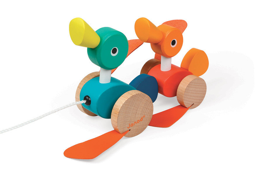 Janod Duck Family Pull Along - Damage to Box Corner*