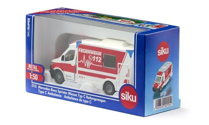 Siku - Mercedes-Benz Sprinter Miesen Ambulance 1:50