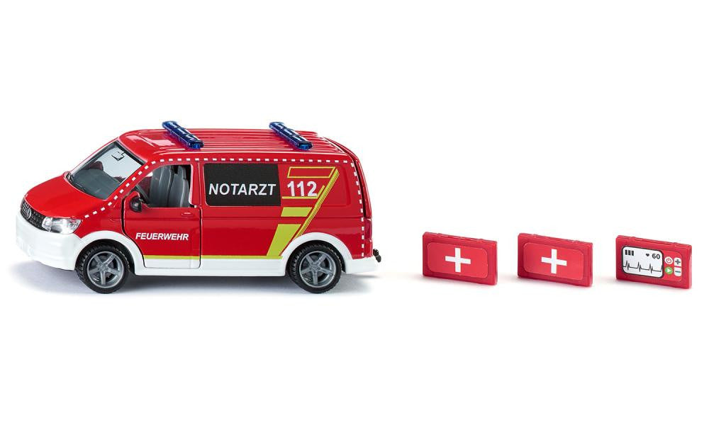 Siku - 2116 - VW T6 Emergency Car - 1:50 Scale