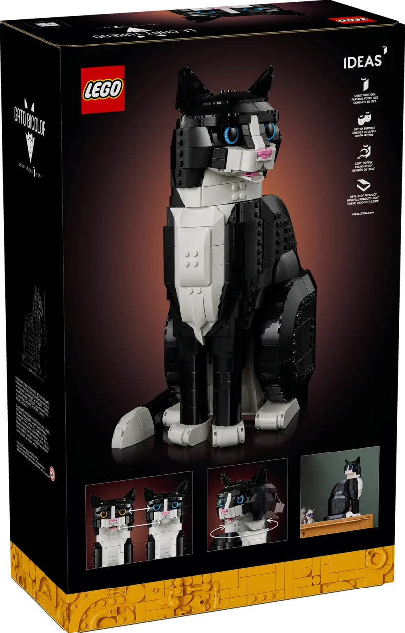 LEGO® Ideas - Tuxedo Cat 21349 **Minor Box Damage**