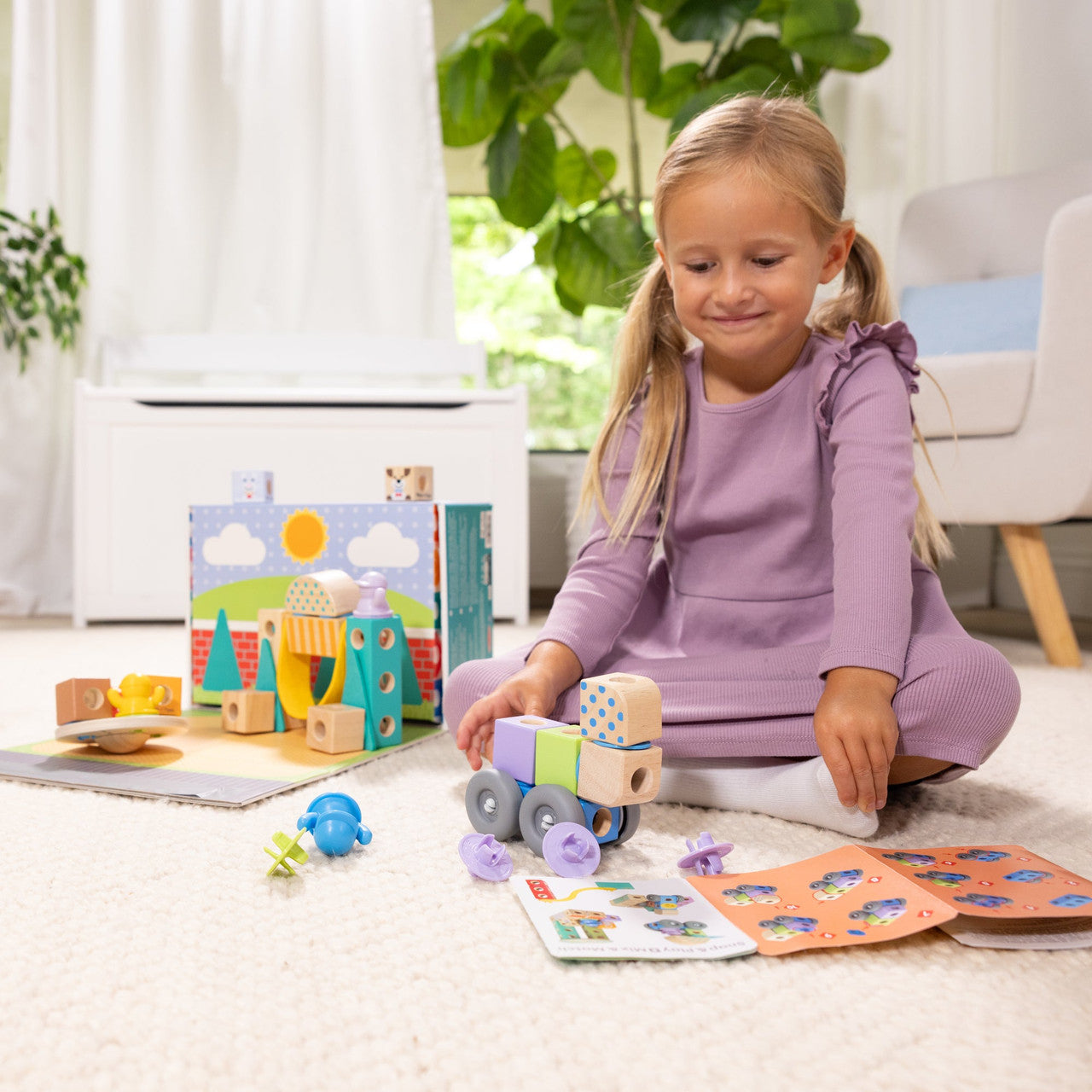 Melissa & Doug - Blockables™ Town Play Set