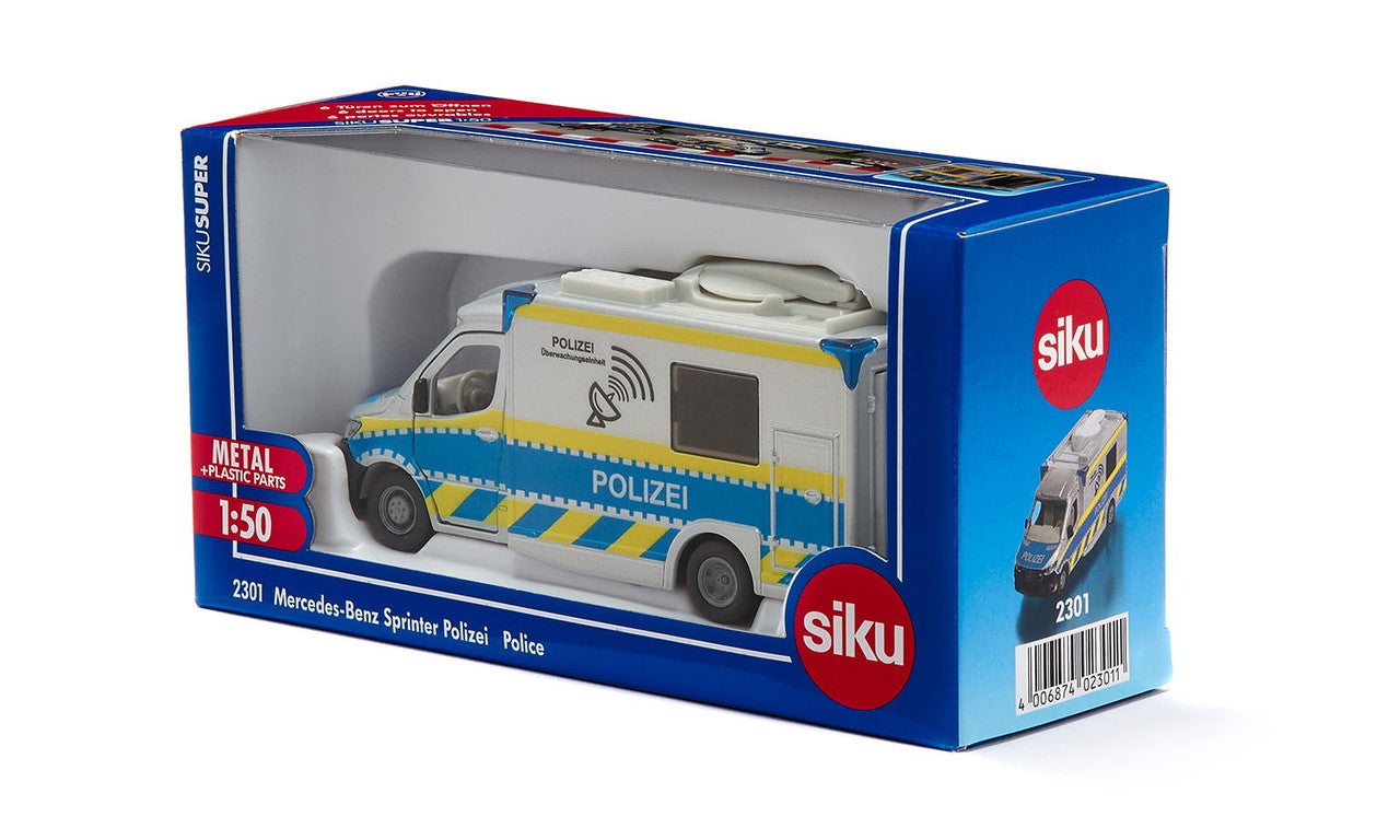 Siku - 2301 -  Mercedes-Benz Sprinter Police - 1:50 Scale