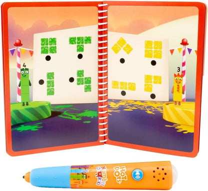 Hand2Mind - Educational Insights - Hot Dots Numberblocks 1-10 Activity Book & Interactive Pen