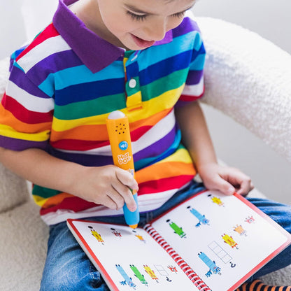 Hand2Mind - Educational Insights - Hot Dots Numberblocks 1-10 Activity Book & Interactive Pen