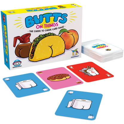 Butts on Things The Cheek-to-Cheek Card Game - by Gamewright