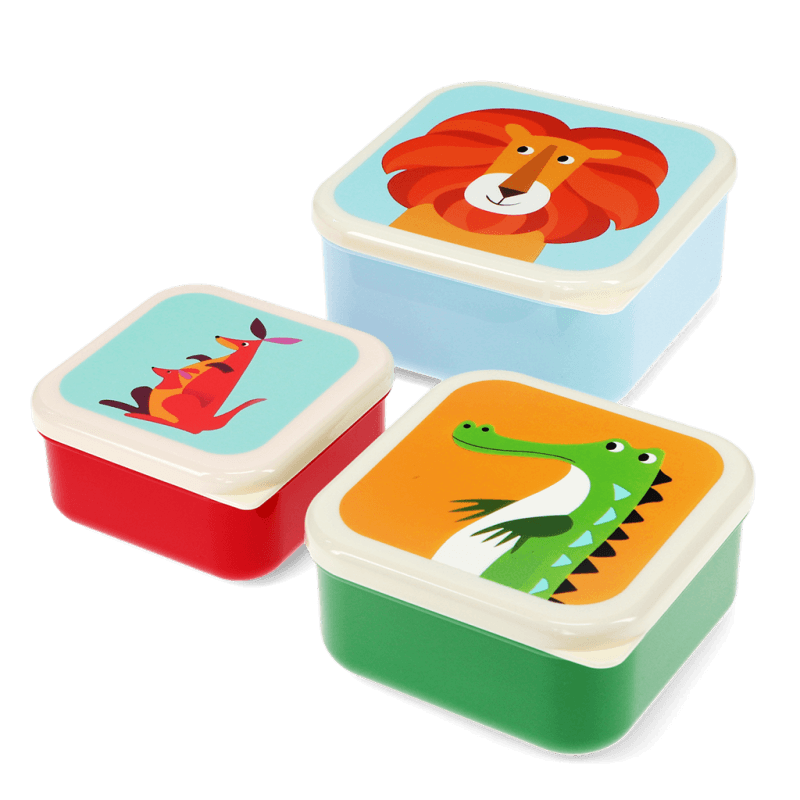 Rex London - Snack Boxes - Colour Creatures (Set of 3)