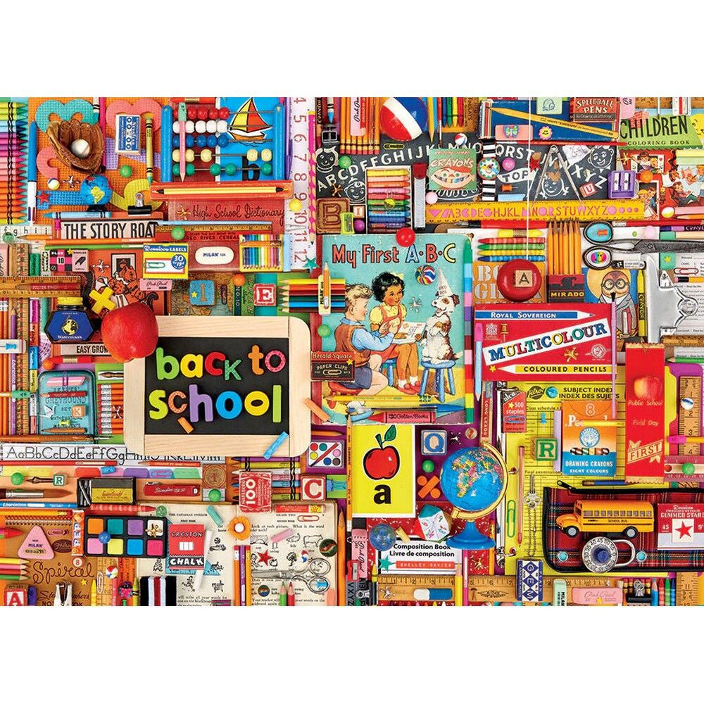 Cobble Hill 1000pc - Back To School Puzzle