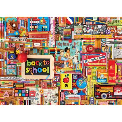 Cobble Hill 1000pc - Back To School Puzzle