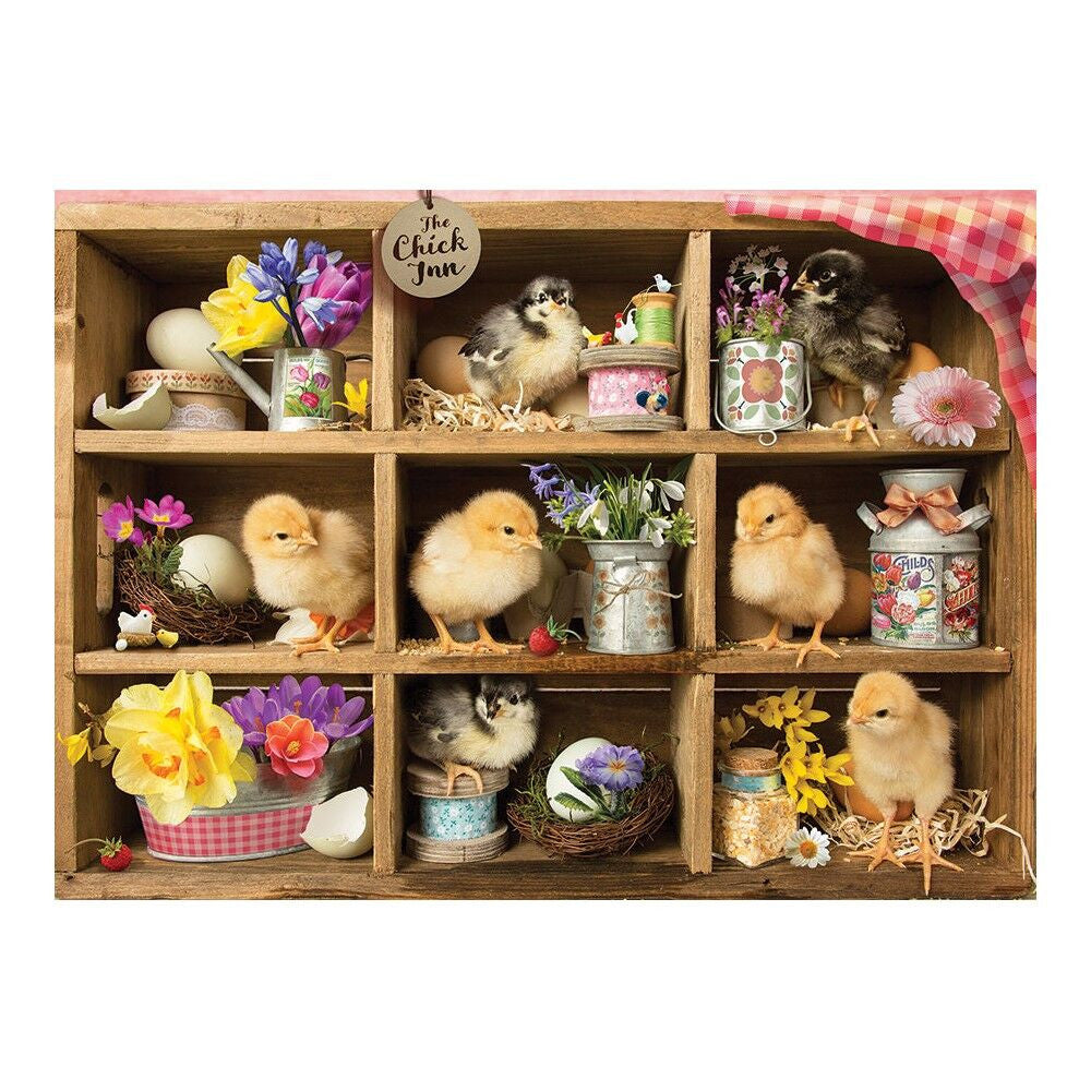 Cobble Hill 1000pc - The Chick Inn Puzzle