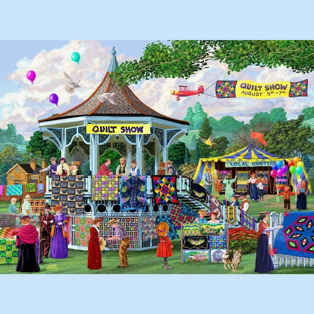 Sunsout 1000pc - Summer Quilt Show Puzzle