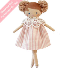 Aggie Doll 45cm Pink Stripe