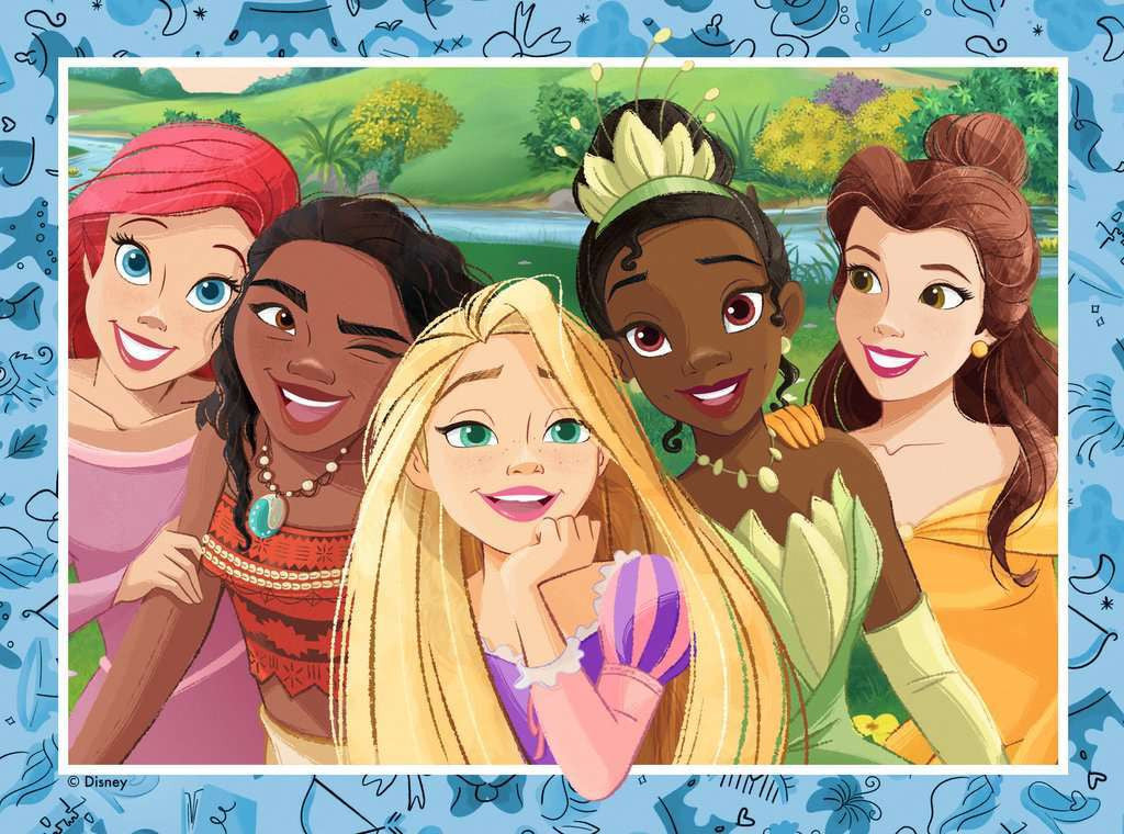 Ravensburger - Disney, Be Who You Want to Be. 4 in a Box - 12, 16, 20, 24pc Puzzles