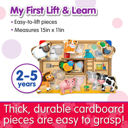 The Learning Journey - My First Lift & Learn Puzzle - On the Farm