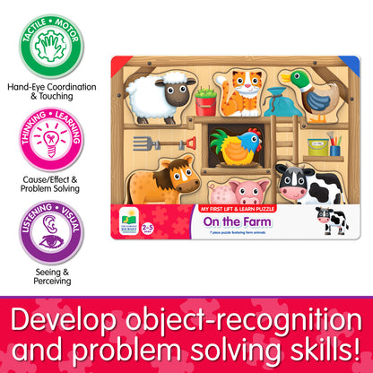 The Learning Journey - My First Lift & Learn Puzzle - On the Farm