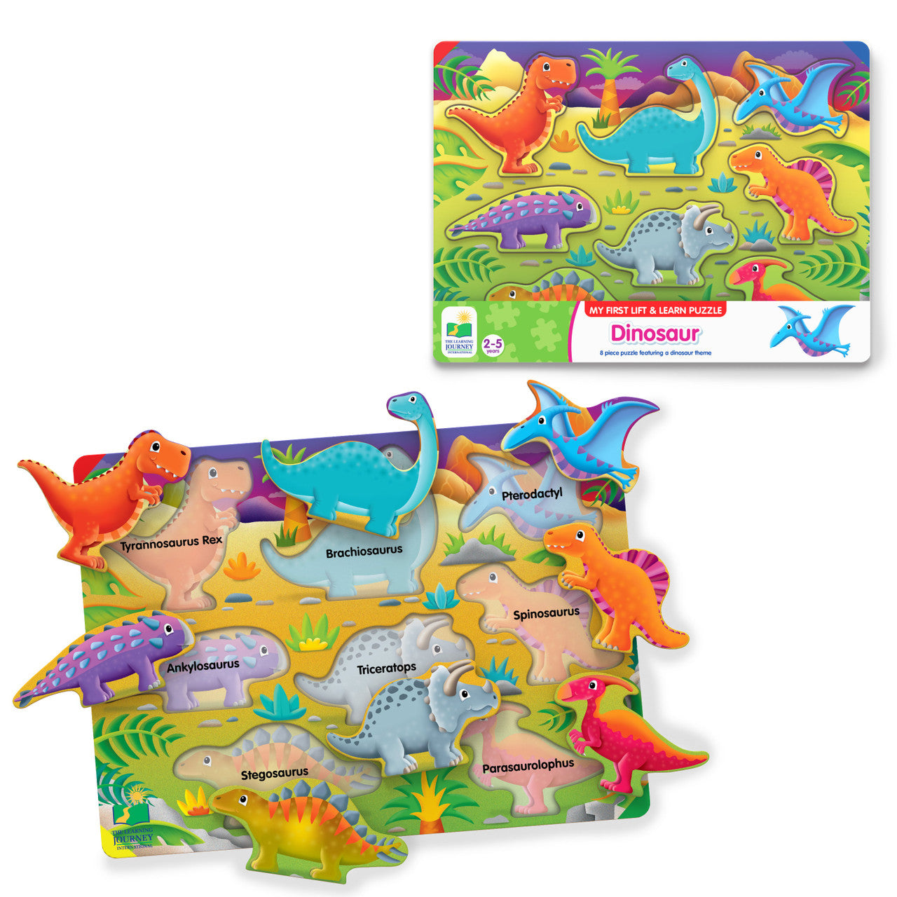 The Learning Journey - My First Lift & Learn Puzzle - Dinosaurs