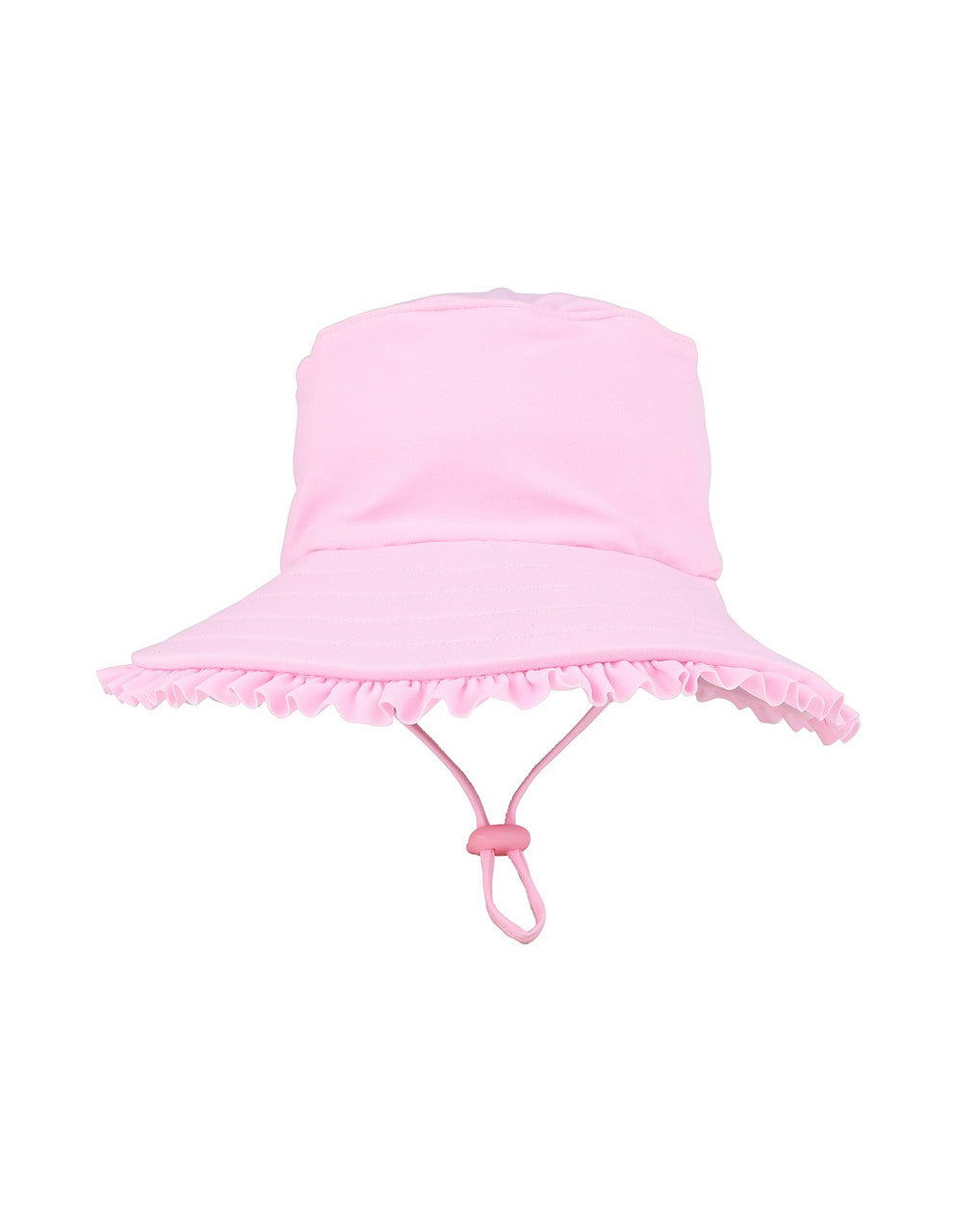 Minihaha - Pale Pink Swim Hat with Quick Release Neck Tie