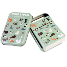 Rex London - Playing Cards in a Tin - Nine Lives