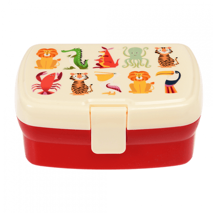 Rex London Lunch Box - Colour Creatures