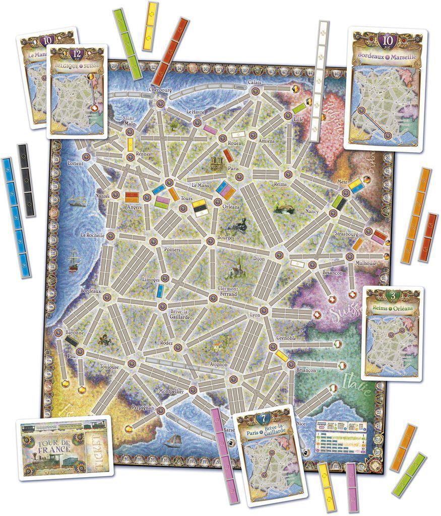 Ticket to Ride: France & Old West