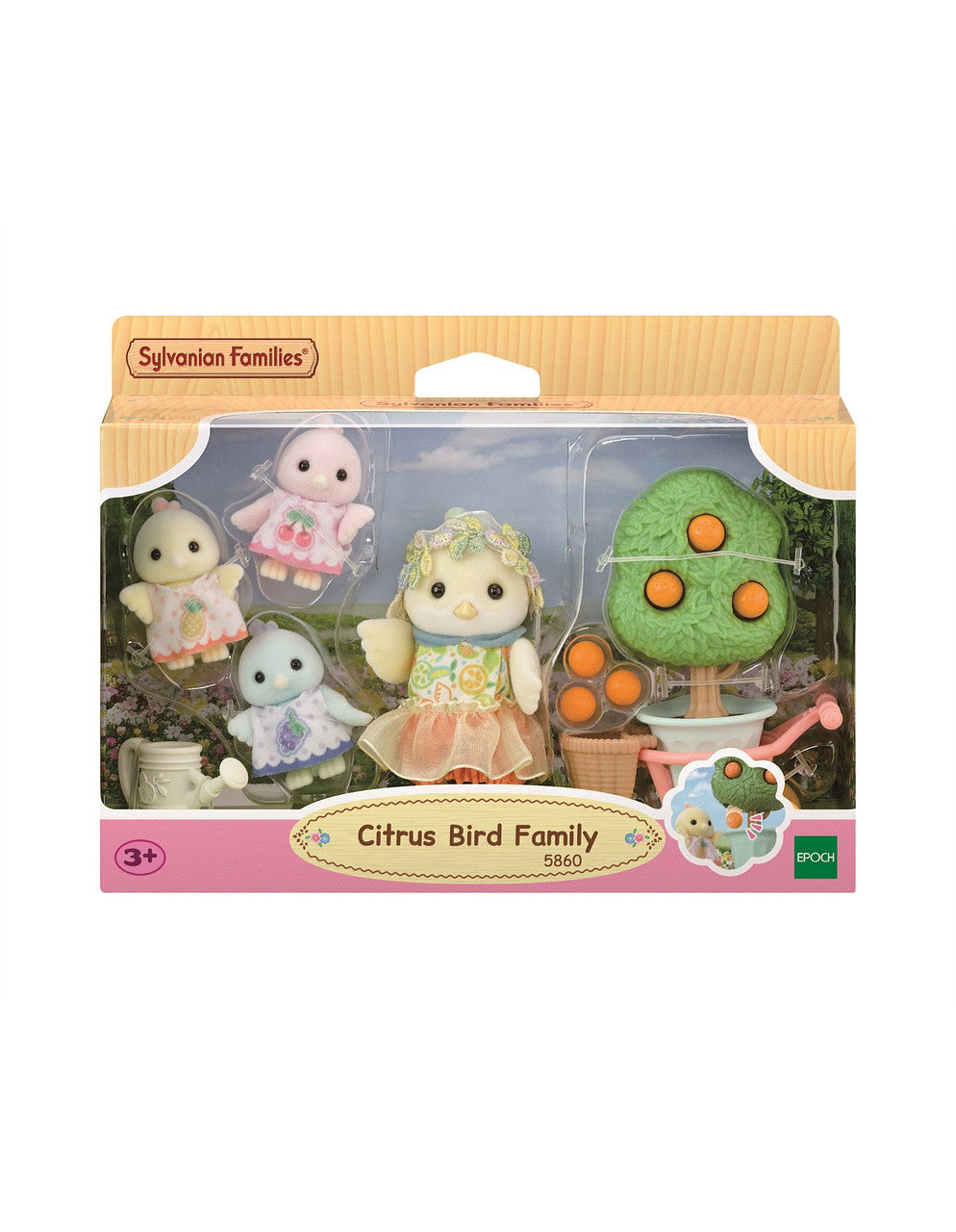 Sylvanian Families - Citrus Bird Family