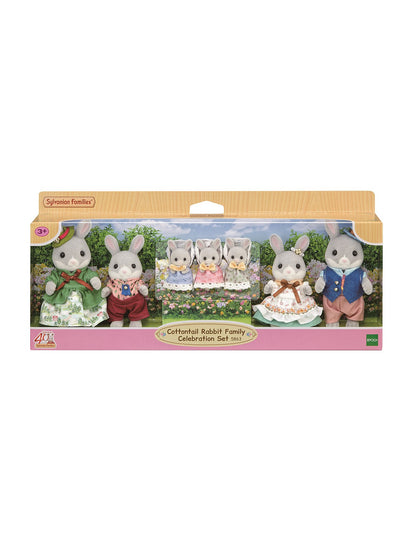 Sylvanian Families - Cottontail Rabbit Family Celebration Set