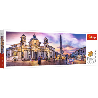 Trefl 500pc - Piazza Navona, Rome Puzzle
