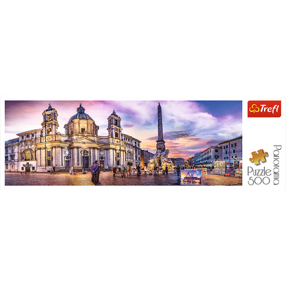 Trefl 500pc - Piazza Navona, Rome Puzzle