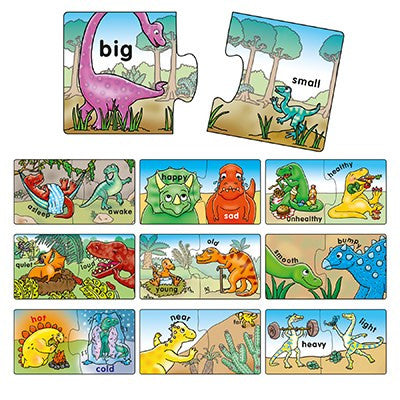 Orchard Toys - Dino Opposites  20 x 2pc puzzles